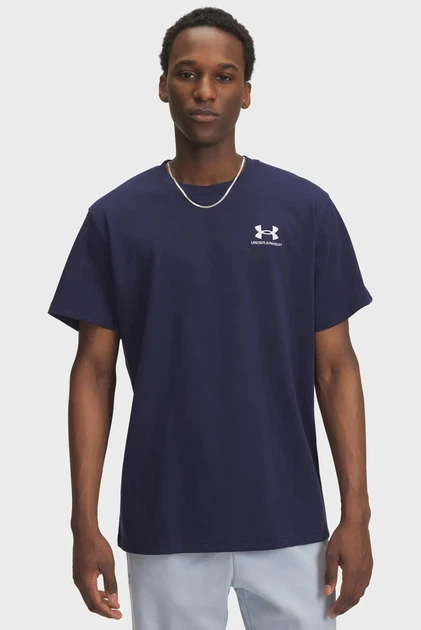 Футболка чоловіча UA M LOGO EMB HEAVYWEIGHT SS Under Armour 3XL 1373997-411 - Фото 1 Футболка чоловіча UA M LOGO EMB HEAVYWEIGHT SS Under Armour 3XL 1373997-411 - зображення 1