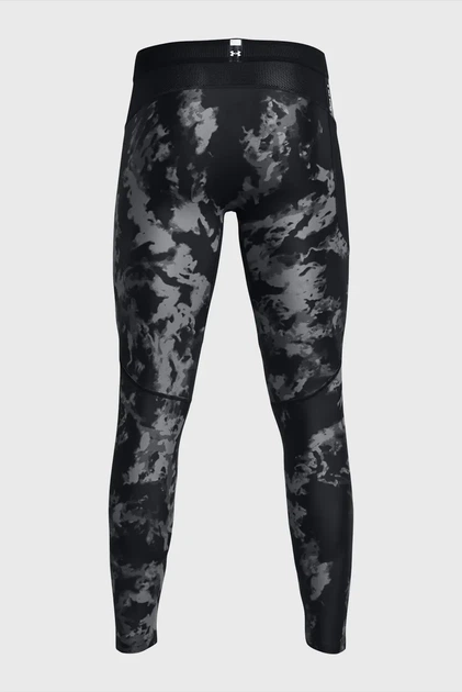 Чоловічі чорні тайтси UA HG IsoChill Prtd Leggings Under Armour S 1383777-001 - Фото 6 Чоловічі чорні тайтси UA HG IsoChill Prtd Leggings Under Armour S 1383777-001 - изображение 6