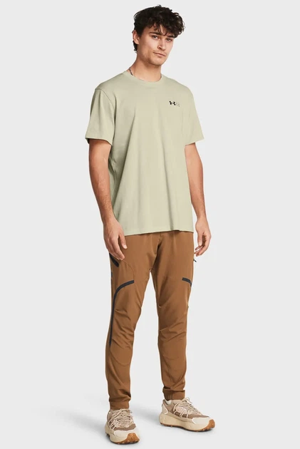 Чоловічі коричневі спортивні штани UA UNSTOPPABLE CARGO PANTS Under Armour S 1352026-253 - Фото 2 Чоловічі коричневі спортивні штани UA UNSTOPPABLE CARGO PANTS Under Armour S 1352026-253 - изображение 2