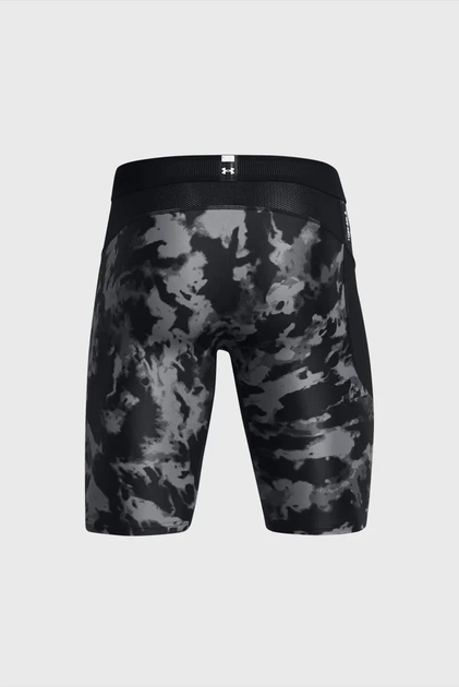 Чоловічі чорні камуфляжні велосипедки UA HG IsoChill Prtd Lg Sts Under Armour S 1383778-001 - изображение 6