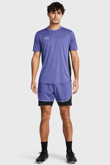 Чоловічі фіолетові шорти UA M's Ch. Pro Train Short Under Armour M 1379453-561 - изображение 2