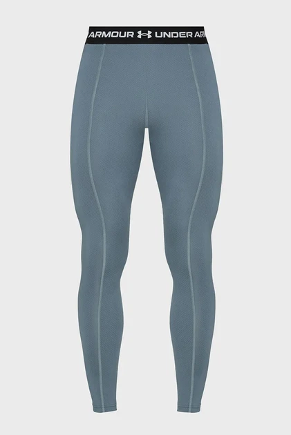 Чоловічі бірюзові термобрюки Cold Weather Grid Legging Under Armour S 6007128-587 - зображення 5
