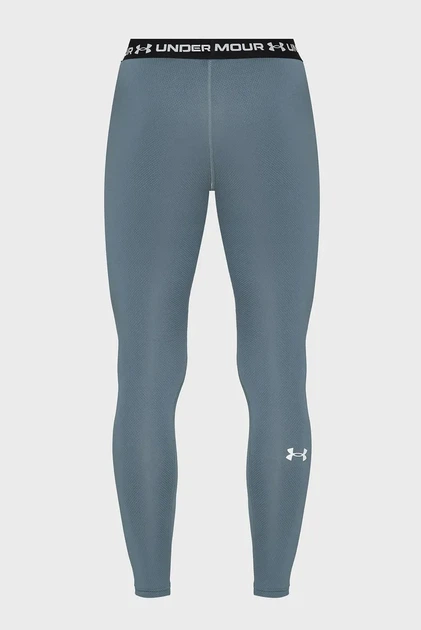 Чоловічі бірюзові термобрюки Cold Weather Grid Legging Under Armour S 6007128-587 - зображення 6