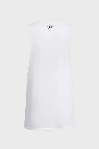 Майка чоловіча UA LEFT CHEST CUT OFF TANK Under Armour XL 1329286-100 - Фото 6 Майка чоловіча UA LEFT CHEST CUT OFF TANK Under Armour XL 1329286-100 - зображення 6