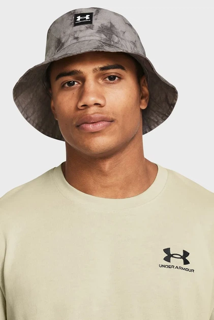 Чоловіча сіра панама Men's UA Sportstyle Bucket Under Armour M/L 1376704-294 - Фото 2 Чоловіча сіра панама Men's UA Sportstyle Bucket Under Armour M/L 1376704-294 - зображення 2