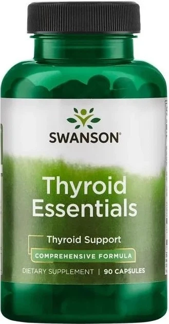 Suplement diety Swanson Thyroid Essentials 90 kapsułek (87614070384) - Zdjęcie 1 Suplement diety Swanson Thyroid Essentials 90 kapsułek (87614070384) - obraz 1