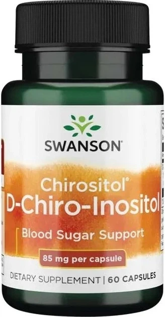 Chirozytol Swanson 85 mg 60 kapsułek (87614029337) - Zdjęcie 1 Chirozytol Swanson 85 mg 60 kapsułek (87614029337) - obraz 1