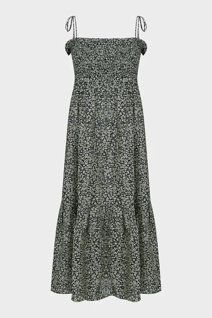Жіноче плаття з візерунком Replay S W9097 .000.74964 - зображення 6