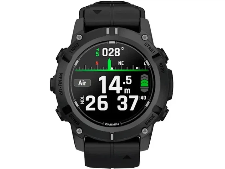 Смарт-часи Garmin Descent G2 Black with Black Band (010-02986-00) - Фото 2 Смарт-часи Garmin Descent G2 Black with Black Band (010-02986-00) - зображення 2