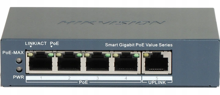 Switch Hikvision DS-3E1505P-EI/M - Zdjęcie 2 Switch Hikvision DS-3E1505P-EI/M - obraz 2