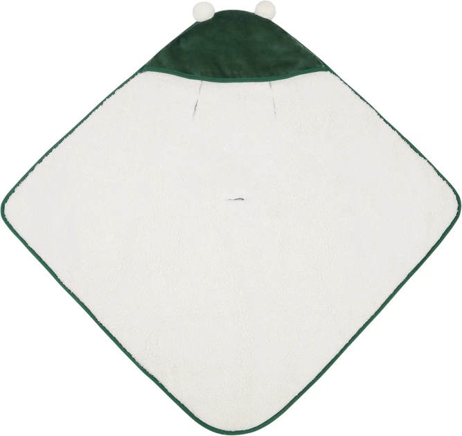 Otulacz do fotelika samochodowego Sensillo plusz zielony 75x75 cm (5903076323644) - obraz 2