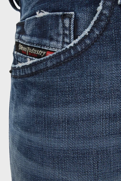 Чоловічі темно-сині джинси THOMMER-X L.30 TROUSERS Diesel 30-30 00SB6C 009BQ - Фото 3 Чоловічі темно-сині джинси THOMMER-X L.30 TROUSERS Diesel 30-30 00SB6C 009BQ - изображение 3