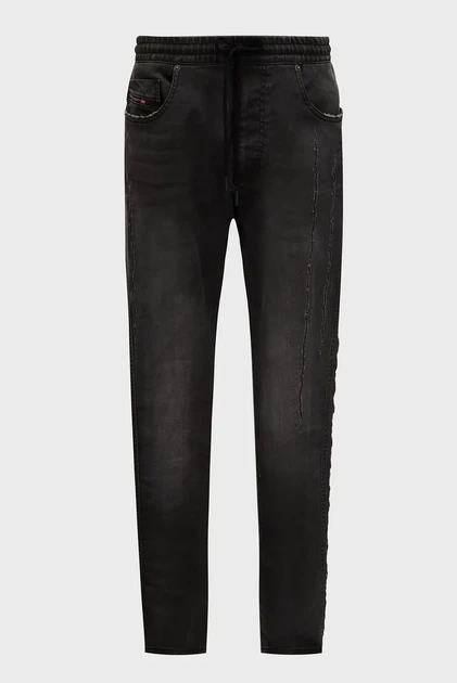 Чоловічі чорні джинси D-STRUKT JOGG Diesel 28 A11881 09K67 - Фото 6 Чоловічі чорні джинси D-STRUKT JOGG Diesel 28 A11881 09K67 - изображение 6