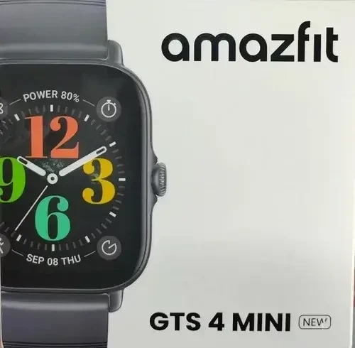 Смарт-часы Amazfit GTS 4 Mini NEW Ultra HD AMOLED 1.75" Graphite Black - изображение 5