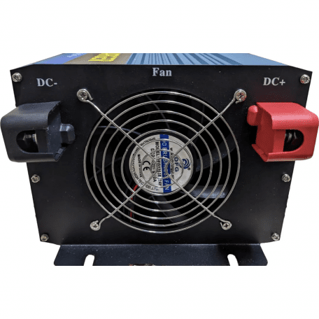 Перетворювач (інвертор) DC-AC Pulsepad PSWCH-3000 12V 3000W Pure Sine Wave - зображення 2