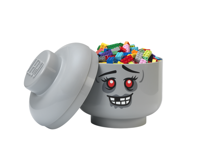 Pojemnik LEGO Głowa mała Zombie 2 l (40310814) (5711938249472) - obraz 3