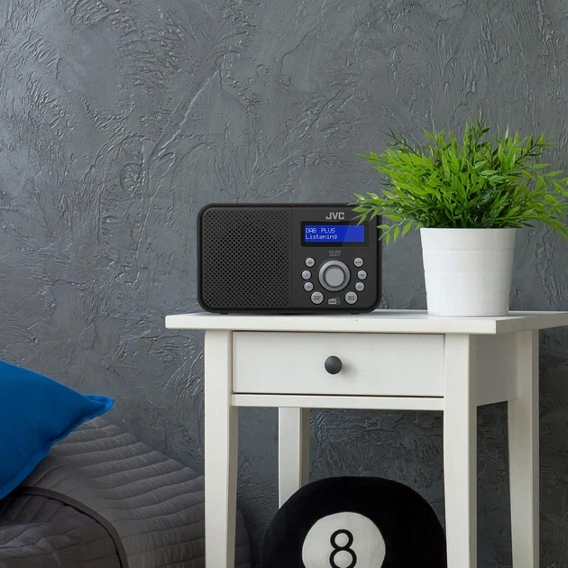 Радіоприймач JVC RA-E313B-DAB Black - изображение 3