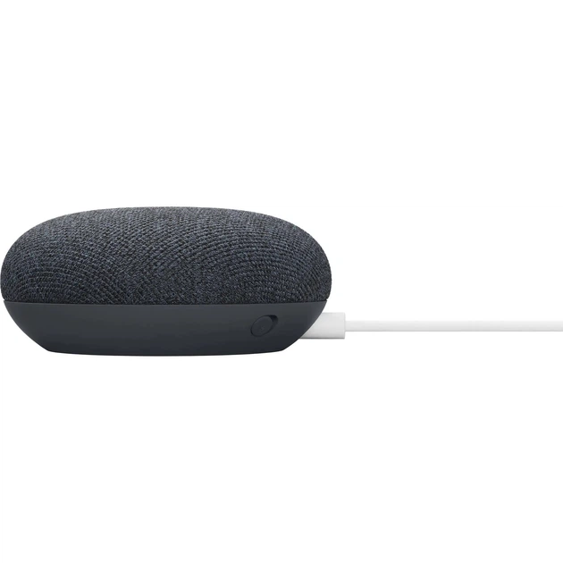 Smart колонка Google Nest Mini 2 gen Charcoal - Фото 4 Smart колонка Google Nest Mini 2 gen Charcoal - изображение 4