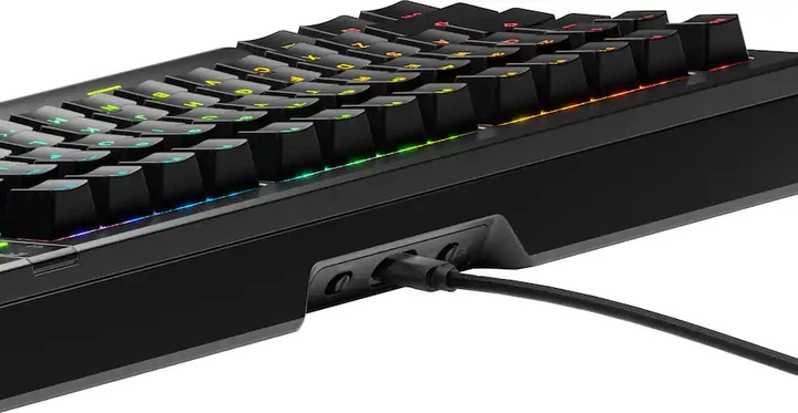 Клавіатура дротова Glorious GMMK 3 Pro 75% Black (GLO-KB-GMMK3-PRO-75-PB-FOX-W-BLK-US) - зображення 4