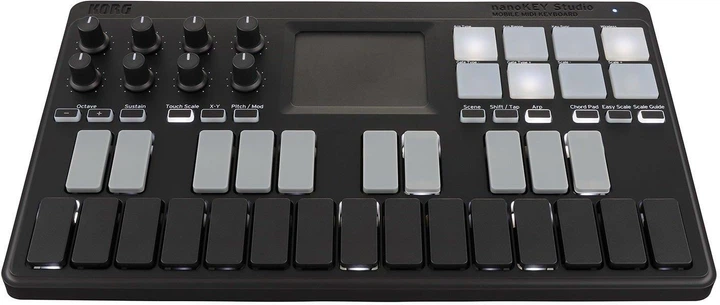 MIDI-клавіатура Korg NanoKey-ST Studio - Фото 1 MIDI-клавіатура Korg NanoKey-ST Studio - изображение 1