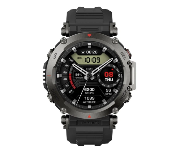 Смарт-годинник Amazfit T-Rex Ultra Abyss Black - зображення 2