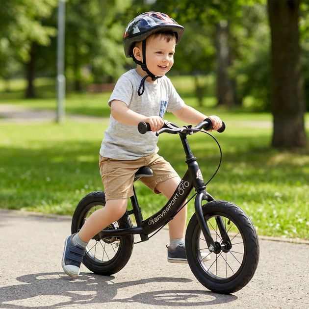 Беговел детский велобег 14 дюймов SP-Sport Nimble 418 Black (от 4 лет) - изображение 5