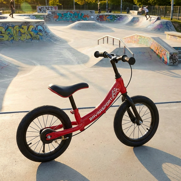 Беговел детский велобег 14 дюймов SP-Sport Nimble 418 Red-Black (от 4 лет) - Фото 5 Беговел детский велобег 14 дюймов SP-Sport Nimble 418 Red-Black (от 4 лет) - изображение 5
