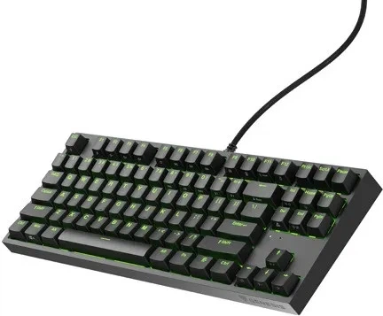 Клавіатура дротова Genesis Thor 404 TKL czarna RGB Kailh Box Brown V2 (5901969443219) - зображення 3