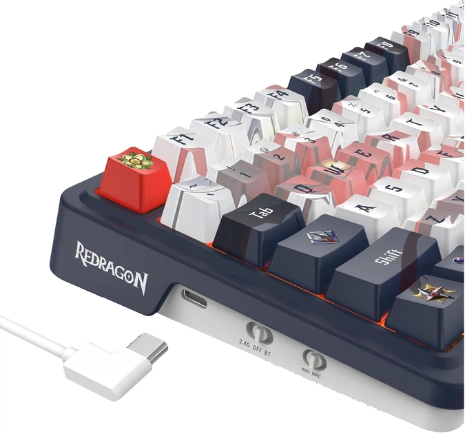 Klawiatura przewodowa Redragon EISA K686AK-RGB-PRO (6950376722836) - Zdjęcie 2 Klawiatura przewodowa Redragon EISA K686AK-RGB-PRO (6950376722836) - obraz 2