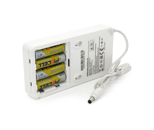 ИБП для роутера SborYT YT44793, 15W, Output: DC12V/1,5A, 10400mAh(съемные 4(АА)*2600MAh), White - изображение 2