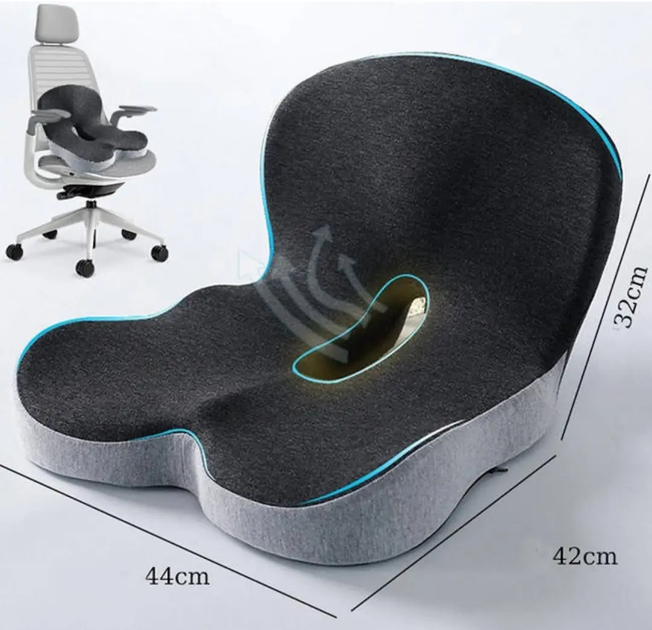 Подушка ортопедическая для сидения PS-03 Серый - изображение 7