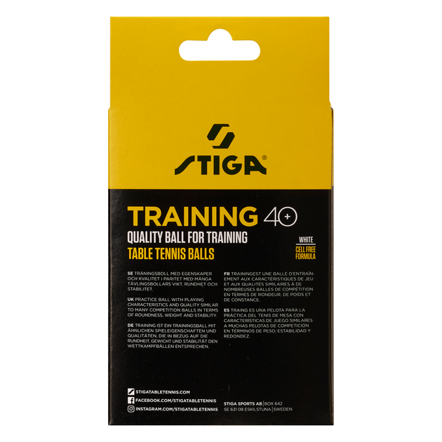 Мячи для настольного тенниса Stiga Training ABS 12 шт (1110-2610-12) - изображение 3