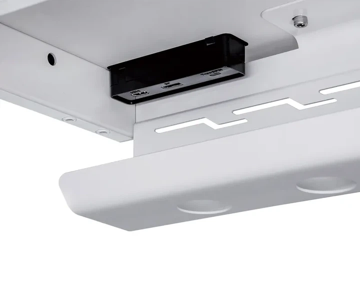 Стіл геймерський Cougar Royal 120 Pro White (Білий) з вбудованим док-портом та електроприводом - зображення 7