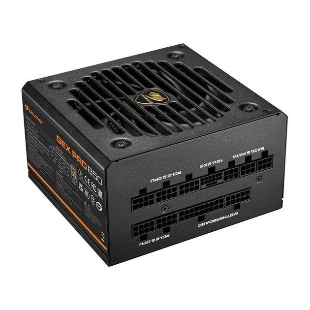 Блок питания Cougar GEX PRO 850 850W (CGR GP-850) 80 Plus Gold Fully Modular (Японские конденсаторы) - Фото 1 Блок питания Cougar GEX PRO 850 850W (CGR GP-850) 80 Plus Gold Fully Modular (Японские конденсаторы) - изображение 1