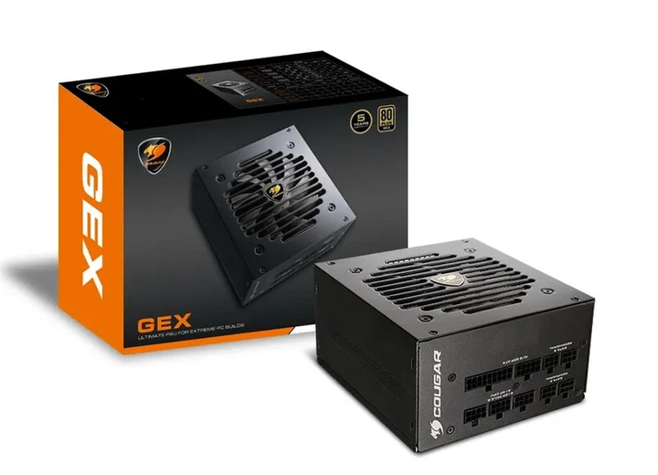 Блок питания Cougar GEX 750 750W (CGR GEX-750) 80 Plus Gold Fully Modular (4x PCI-E 8-pin) - изображение 7