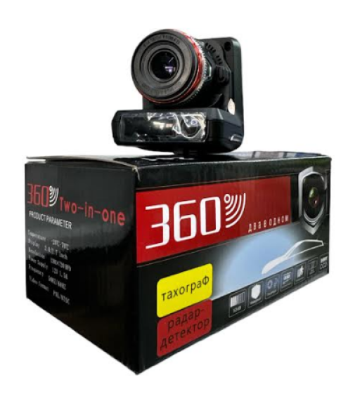 Видеорегистратор 2в1 DVR X7 с антирадаром (детектор радаров) Автомобильный регистратор Full HD, угол 140° - изображение 2