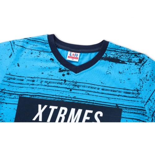 Футболка детская Breeze с шортами "Xtrmes" (8883-140B-blue) Breeze 8883-140B-blue 1032619 - изображение 5