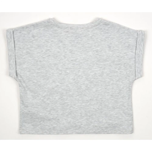 Футболка детская Breeze укороченная (21639-152G-gray) Breeze 21639-152G-gray 1034750 - изображение 2