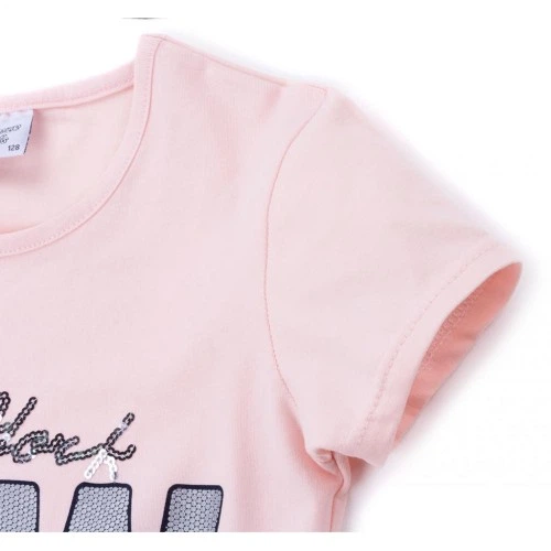 Футболка детская Breeze "NEW YORK" (1281-140G-peach) Breeze 1281-140G-peach 1032696 - изображение 3