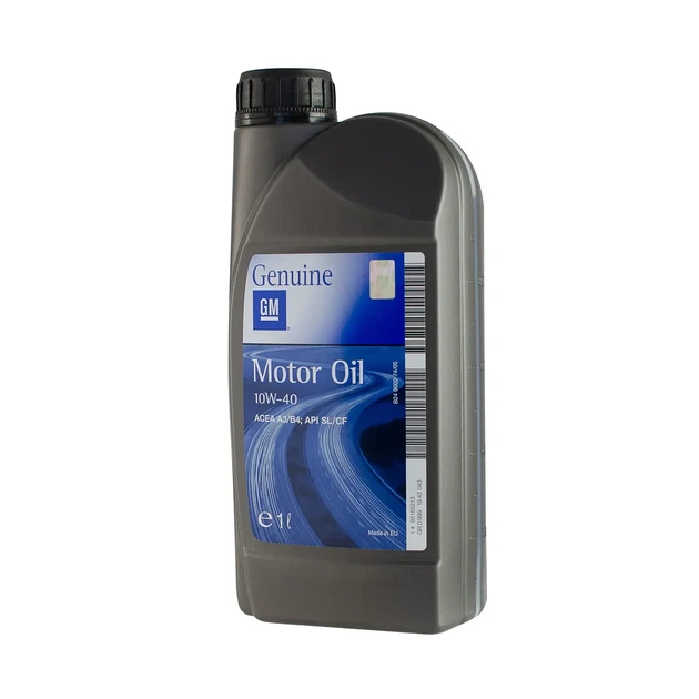 Моторна олива GM Motor Oil 10W-40 1л - Фото 3 Моторна олива GM Motor Oil 10W-40 1л - изображение 3