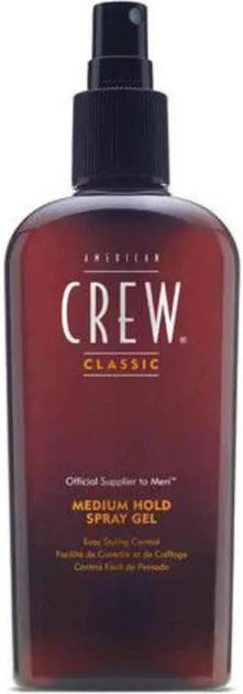 Спрей-гель для укладки American Crew Medium Hold Spray Gel 250 мл - Фото 1 Спрей-гель для укладки American Crew Medium Hold Spray Gel 250 мл - зображення 1