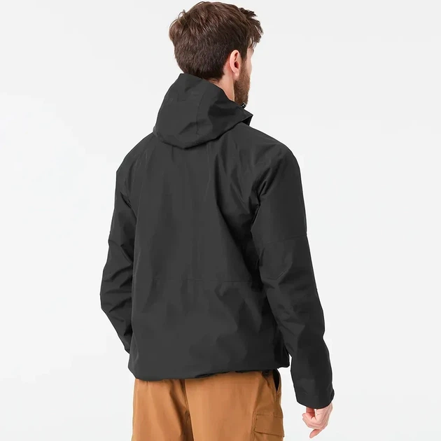 Куртка штормова Picture Organic Abstral+ 2.5L XL Чорний - Фото 2 Куртка штормова Picture Organic Abstral+ 2.5L XL Чорний - зображення 2