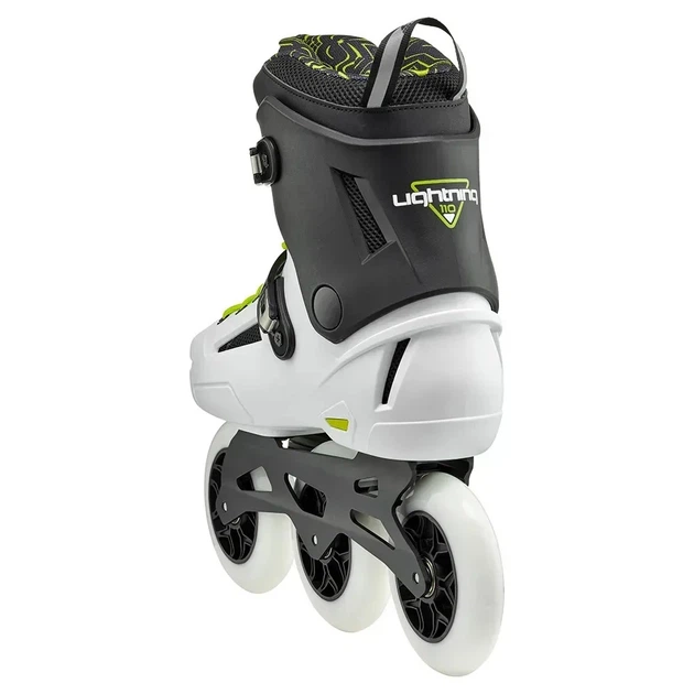 Ролики Rollerblade Lightning 110 270 Чорний-Білий - Фото 3 Ролики Rollerblade Lightning 110 270 Чорний-Білий - зображення 3