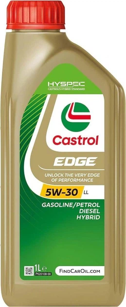 Моторное масло CASTROL EDGE 5W-30 LL 1л - Фото 1 Моторное масло CASTROL EDGE 5W-30 LL 1л - изображение 1