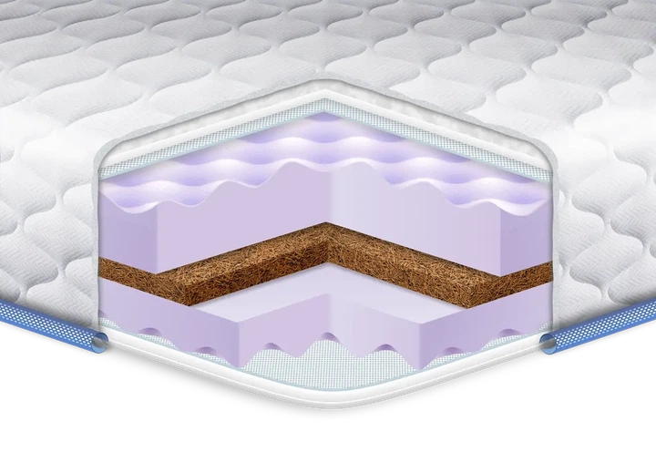 Топпер ортопедический двусторонний Eurosleep MIX MASSAGE 160x200 - изображение 2