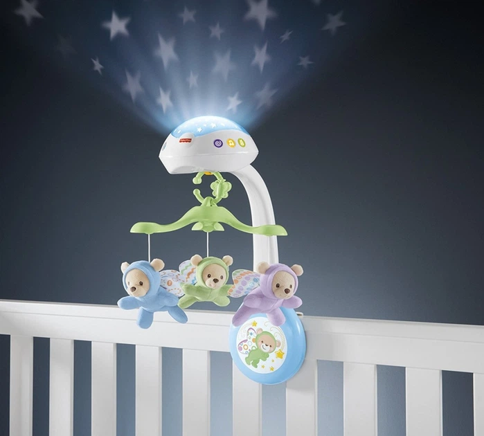 Мобіль з проектором Fisher-Price Сон Метелика з пультом і музикою - зображення 6