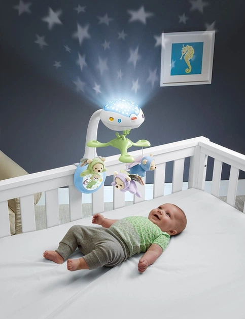 Мобіль з проектором Fisher-Price Сон Метелика з пультом і музикою - зображення 7