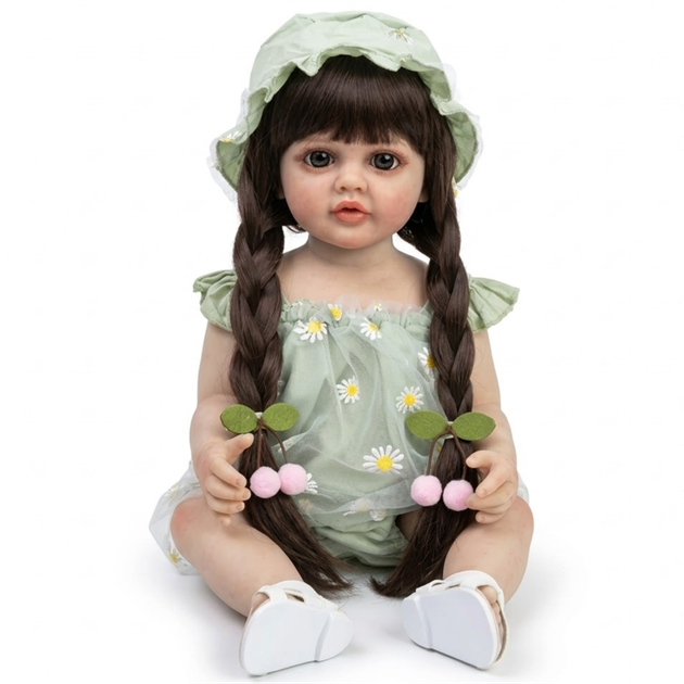 Реалистичная кукла Реборн 55 см полностью виниловая Doll Reborn Baby К0100220 - Фото 1 Реалистичная кукла Реборн 55 см полностью виниловая Doll Reborn Baby К0100220 - изображение 1