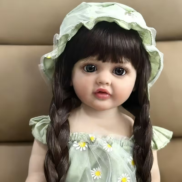 Реалистичная кукла Реборн 55 см полностью виниловая Doll Reborn Baby К0100220 - Фото 7 Реалистичная кукла Реборн 55 см полностью виниловая Doll Reborn Baby К0100220 - изображение 7