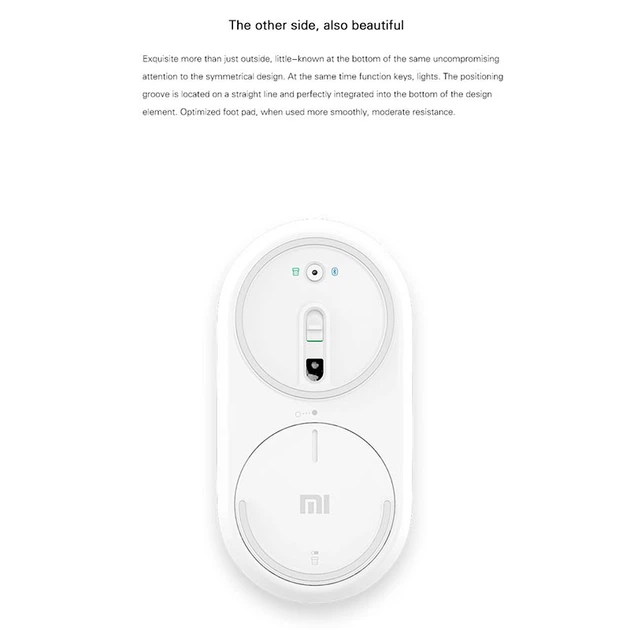 Миша XIAOMI Mi Wireless / Bluetooth gold - Фото 3 Миша XIAOMI Mi Wireless / Bluetooth gold - изображение 3